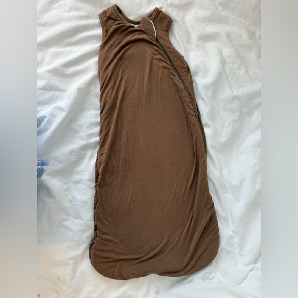 Kyte Baby Sleep Bag Sack in Coffee. Size SM. Tog 1.0